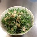 ひまわり６号's cooksnap of when they made 春菊のツナポテチサラダ.