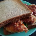 Ｍぱん's cooksnap of when they made ソースが決め手？チキンカツサンド.