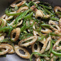 眠る君's cooksnap of when they made 簡単 竹輪とピーマンのきんぴら.