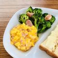 ねっちゃんっ's cooksnap of when they made 朝食&お弁当♪簡単♡ハムチーズegg♡.