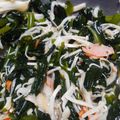 クック1ATAV7☆'s cooksnap of when they made ワカメとエノキの酢の物.