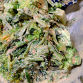 アールグレイ3's cooksnap of when they made 簡単♪鶏ささみとほうれん草のごまマヨ和え.