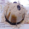 クックUP32UG☆'s cooksnap of when they made 雪見だいふくで信玄餅風アイス.