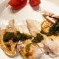もゆずん's cooksnap of when they made 胸肉で茹で鶏 ネギソースがけ.