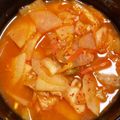 すけらっちょ's cooksnap of when they made キムチ鍋の素はもういらな～い★辛旨チゲ鍋.