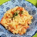 たまさぶろうの部屋's cooksnap of when they made トマトとベーコンの炊き込みごはん.