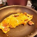 ジャスミン推し's cooksnap of when they made 朝ご飯に♪ウインナー入りふわっオムレツ♪.