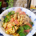 ハナミズキママ's cooksnap of when they made 簡単！美味しい！夏のカレー炒め.