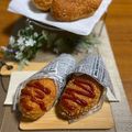 ヒロたんw's cooksnap of when they made 懐かしの魚肉ソーセージ入り揚げパン。.