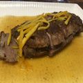 Amerixx's cooksnap of when they made 本格派！フレンチ☆鴨のオレンジソース.