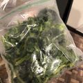 Amerixx's cooksnap of when they made ほうれん草のパラパラ冷凍保存.
