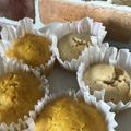 あおさきポン's cooksnap of when they made 〜離乳食中期〜きな粉蒸しパン.