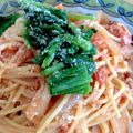 パフェうさこ♪'s cooksnap of when they made 時短♪ツナのトマトクリームリングイネ.