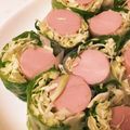 オレンジころん's cooksnap of when they made ニッスイお魚のソーセージで生春巻き.