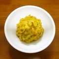 みめい's cooksnap of when they made キムチ入りかぼちゃのカレーマヨサラダ.