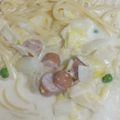 ★なおなおっち☆'s cooksnap of when they made 超簡単！牛乳で絶品クリームパスタ♪.