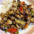 kyuko☆'s cooksnap of when they made 夏野菜とひき肉の和風カレー炒め.