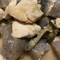 ともチップっぷー's cooksnap of when they made 簡単！鶏胸肉となすとこんにゃくの味噌煮.