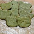 りぃり03☆'s cooksnap of when they made 抹茶のラングドシャクッキー.