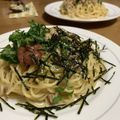 sunsunよっぴい's cooksnap of when they made ☆和えるだけ！シーチキンと梅のパスタ☆.