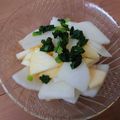 九尾の狐☆'s cooksnap of when they made ダイコンとりんごのさっぱりサラダ.