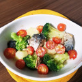 Asuka0515's cooksnap of when they made さば缶とたっぷり野菜のオイル焼き.