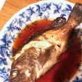 食べるまでが釣りだ's cooksnap of when they made 黒そいの煮つけ.