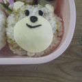 3姉妹ちゃんママ's cooksnap of when they made 小食児に♪簡単くまさんおにぎり♪キャラ弁.