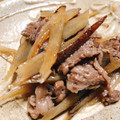 sumomokaka's cooksnap of when they made 牛肉とごぼうのしぐれ煮.