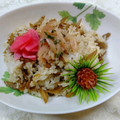 みっちゃん❇️68's cooksnap of when they made 新ごぼうと竹の子の中華風おこわ☆.