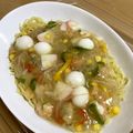 しげその's cooksnap of when they made 時短！簡単！あんかけ焼そば.