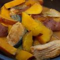 しらたまこむぎ's cooksnap of when they made 新米に！鮭とさつまいものみそバター煮.