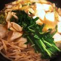あどちょ's cooksnap of when they made 簡単！うまい！坦々風ごま味噌なべ.