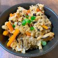 hinamama❁'s cooksnap of when they made 舞茸香る☆ひじきの炊き込みご飯.