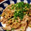 ⭐つきあかり⭐'s cooksnap of when they made レンコンと豚肉こまの甘酢炒め.