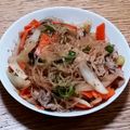 ポニーリボン's cooksnap of when they made プルコギ風漬け豚バラ春雨炒め.