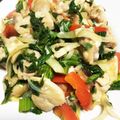 よ～しこちゃん's cooksnap of when they made 鶏肉の彩り野菜炒め.
