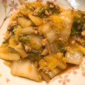 ほのぼのいっこ's cooksnap of when they made 簡単とろ〜り♪我が家の麻婆白菜.