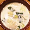 ellie21's cooksnap of when they made 白菜と長葱のミルクスープ.
