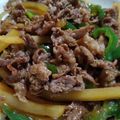 クレちゃん's cooksnap of when they made 簡単*牛肉の佃煮炒め.