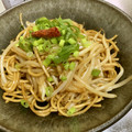chou*'s cooksnap of when they made もやしだけで旨★ピリ辛オイスター焼きそば.