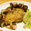 さすらい's cooksnap of when they made しいたけと鶏肉のガーリック炒め.