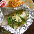 haruku221's cooksnap of when they made たらの　マヨチーズ　ホイル焼き.