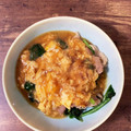 まんぷくです's cooksnap of when they made ふわふわ卵が決め手♡豚肉とほうれん草炒め.