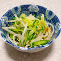 こむぎぱくぱく's cooksnap of when they made きゅうりともやしのナムル.