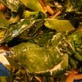 れそそ's cooksnap of when they made カイランとしめじのマヨポン炒め♪.