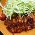 ビフィー✩'s cooksnap of when they made 厚切り豚ロースのしょうが焼き☆こってり.