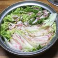 おはなすき's cooksnap of when they made 豚バラ白菜☆トロリンミルフィーユ鍋.