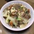 ビキナーもんちゃん's cooksnap of when they made 簡単♪カブのそぼろ煮.