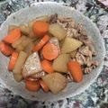 ふみわかまる's cooksnap of when they made 時短＊豚肉と大根の煮物（豚バラ大根）.